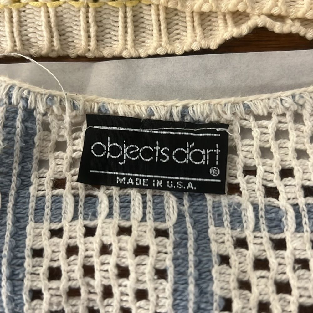 Objects d’art crochet top - Picture 7 of 7